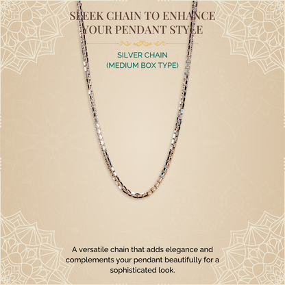 Silver Chain (Medium Box Type)